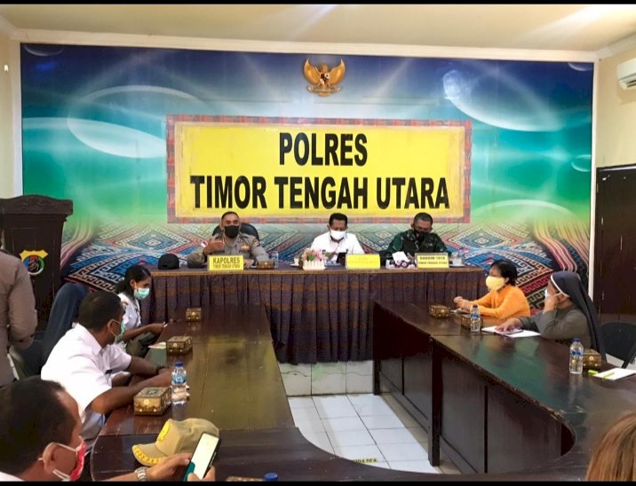 Rakor Pelaksanaan Rapid Antigen di Polres TTU, Simak Hasilnya