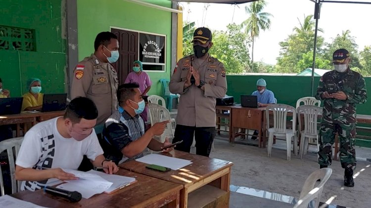 Kapolres dan Dandim Pantau Vaksinasi di Enam Rumah Ibadah