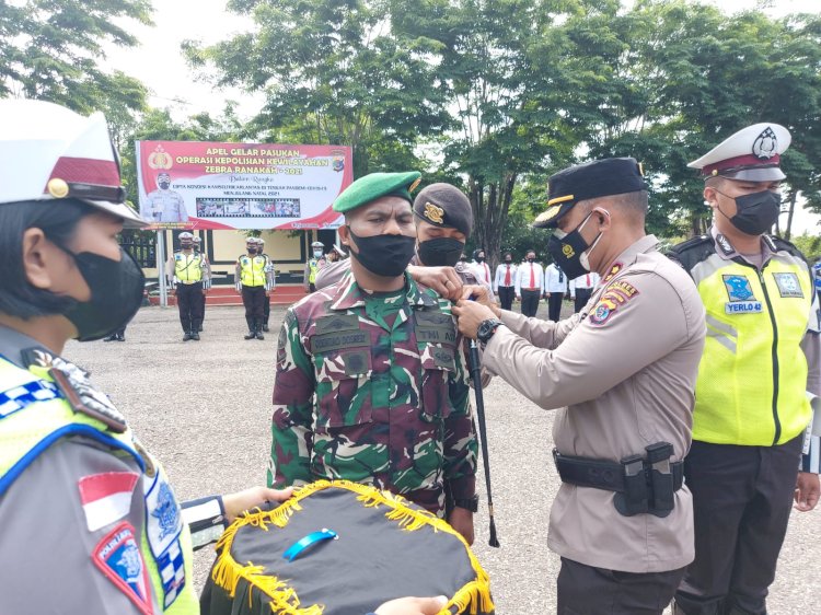 Porles TTU Gelar Apel Ops Kepolisian Kewilayahan Zebra Ranakah 2021