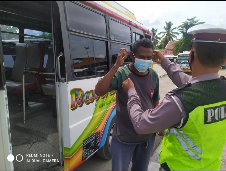 Ops Zebra Ranakah Hari ke-6, Lantas Polres TTU Grebek Sopir Bus