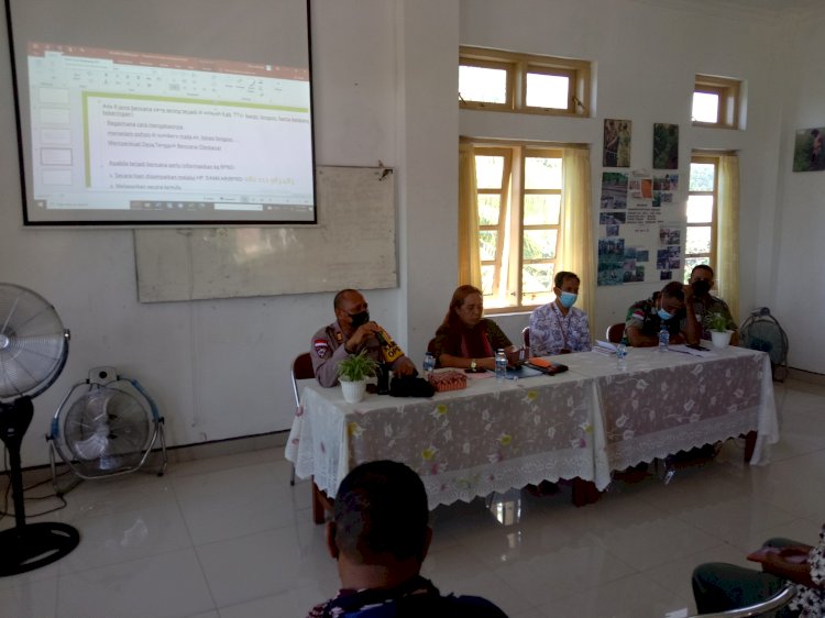 Rapat Bersama Forum PRB, Simak Penegasan Kabag Ops Polres TTU