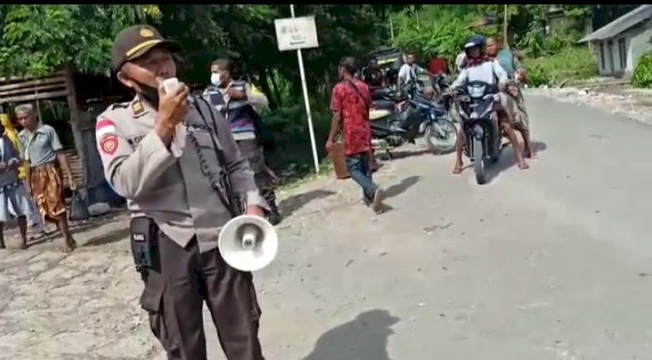 Kapolsek Noemuti Turun ke Pasar Kote Lakukan K2YD