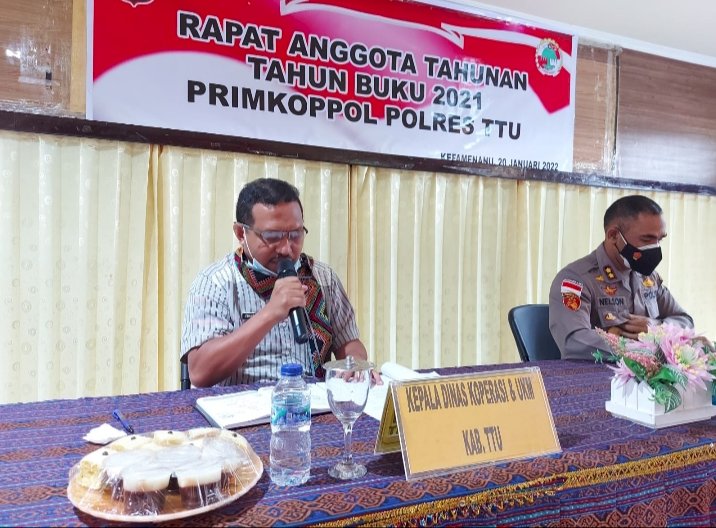 Polres TTU Gelar RAT Primkoppol Tahun Buku 2021