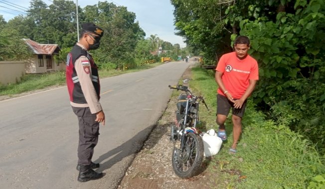 Polsek Insana Ciduk Para Pengendara Liar