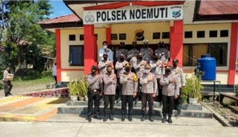 Simak Penegasan Kapolres TTU Saat Kunjungi Mapolsek Noemuti