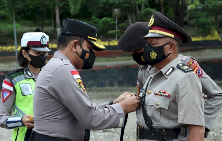 Sertijab 5 Perwira, Kapolres TTU : Saya Bangga Meski Bertemu Dalam Waktu Singkat