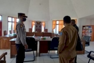 Sidang Khusus DPRD, Polres TTU Sterilisasi 3 Ruangan