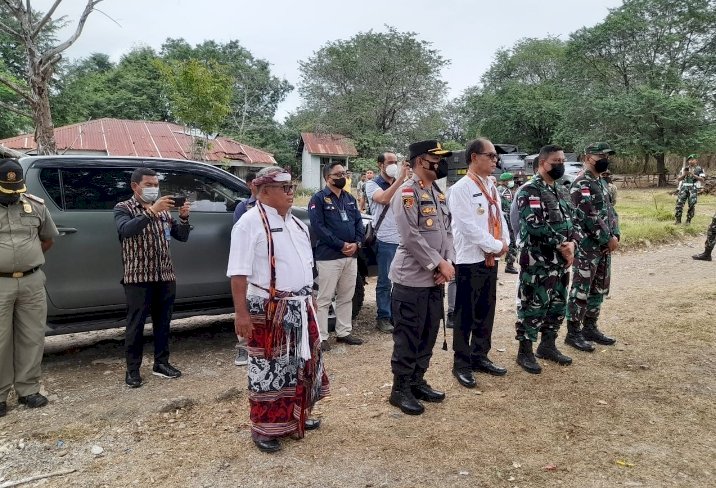 Kapolres TTU Hadiri Penutupan TMMD ke-113