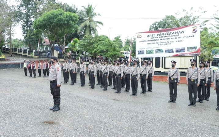 Polres TTU Lepas 50 Siswa Latja Kembali ke SPN