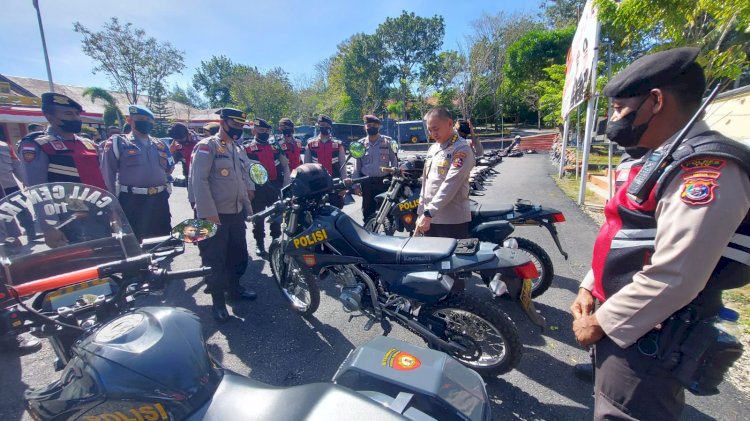 Puslitbang Mabes Polri Evaluasi Peralatan Dalmas dan PPH di Mapolres TTU