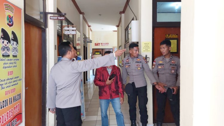 Wakapolres TTU Lakukan Sidak di Mapolres TTU