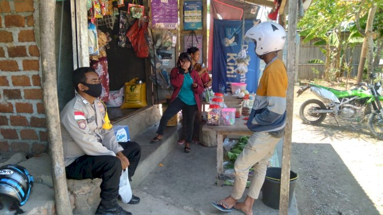 Bhabinkamtibmas Oelami Imbau Warga Waspada Pencurian Ternak