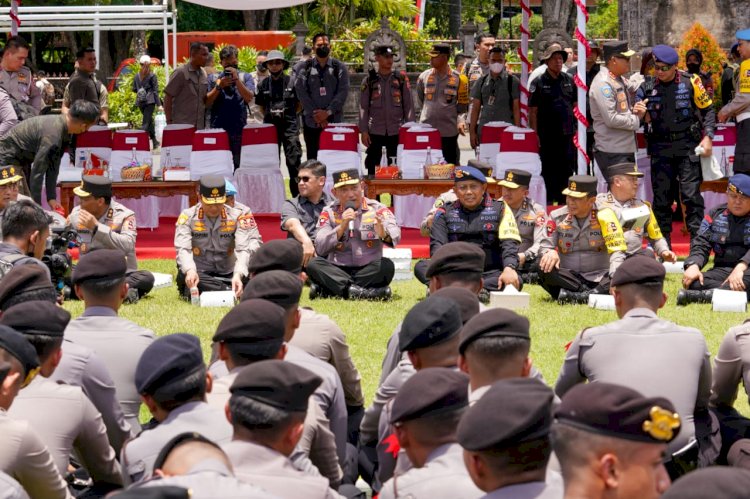 Kapolri Gelar Gladi Pengamanan dan Tinjau Venue, Pastikan KTT G20 Berjalan Lancar dan Aman