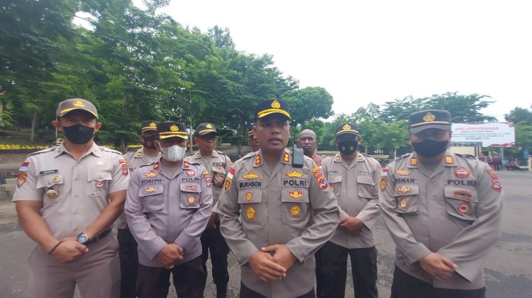 Kapolres TTU Pimpin Doa Bersama untuk Korban Musibah Gempa Bumi Cianjur