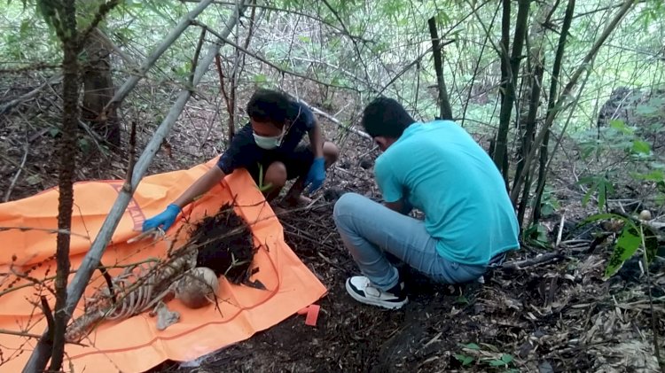 Penemuan Kerangka Manusia di Manamas, Polres TTU Gelar Pulbaket