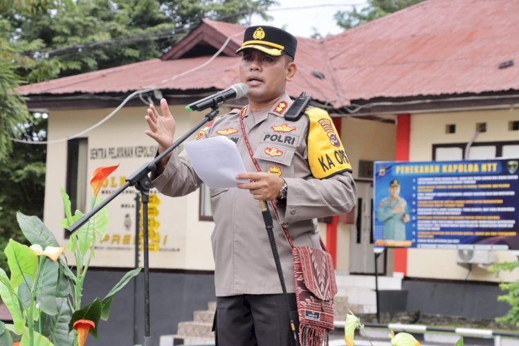 Kapolres TTU Ucapkan Terima Kasih Perayaan Idul Fitri Berjalan Aman dan Lancar