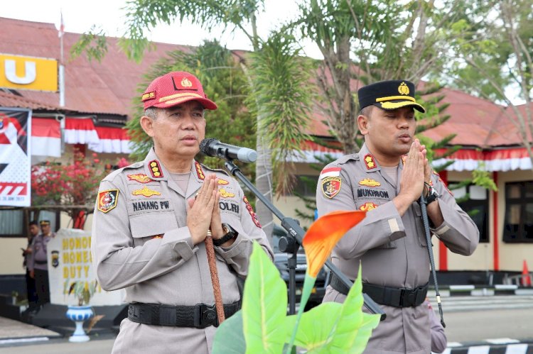 Polres TTU Lepas 26 Orang Siswa Latja Pendidikan Pembentukan Bintara Polri ke SPN Polda NTT