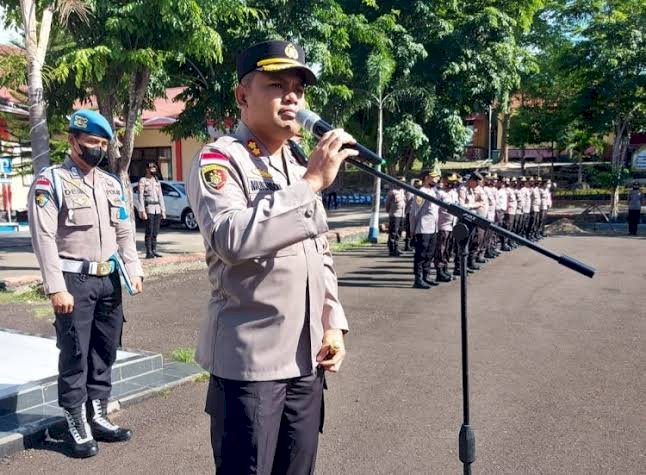 Kapolres TTU Minta Satreskrim Polres TTU Selesaikan Kasus yang Masih Tunggak