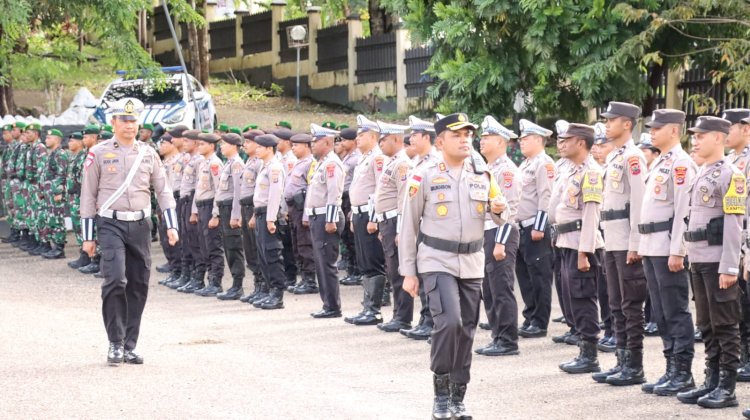 H-3, Polres TTU Tingkatkan Intensitas Kegiatan Kepolisian