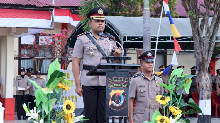 Kapolres TTU : Hari Juang Polri menjadi Refleksi Perjuangan dan Dedikasi Polri dalam Menjaga NKRI