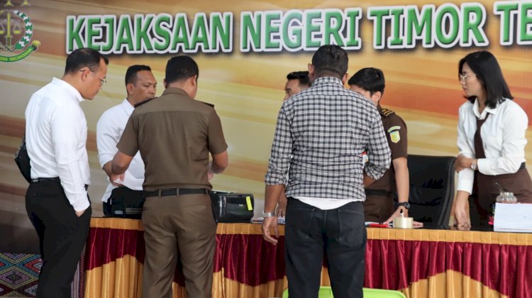 Tahap II Kasus Korupsi Desa Nonotbatan : Total Barang Bukti sebanyak 96 item