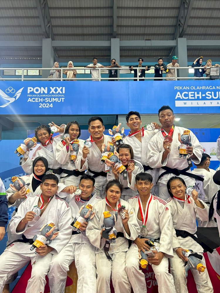 3 Atlet Judo Polri Tambah Emas dan Perak di PON XXI Aceh Sumut