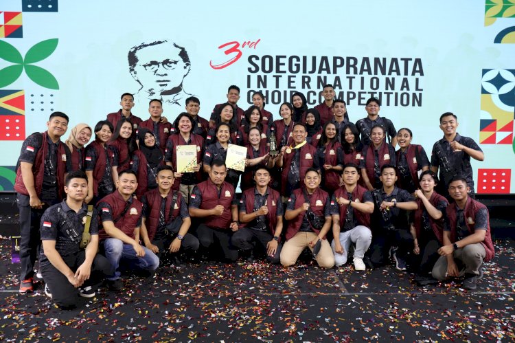 Tampil di Kompetisi Paduan Suara Internasional, Svara Bhayangkara Polri Masuk 5 besar dan Raih _Impresive Stage Performance”_