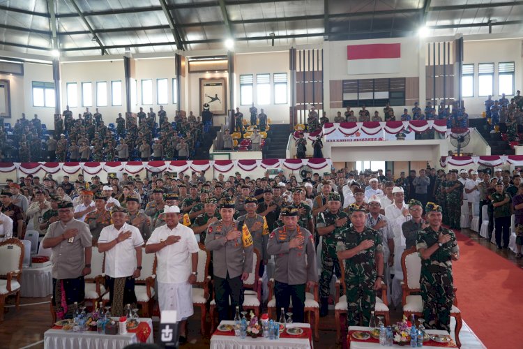 Kapolri Harapkan Bali Jaga Indeks Persepsi Demokrasi