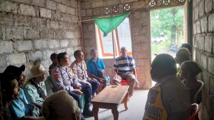 Mengedepankan Problem Solving: Strategi Bhabinkamtibmas Polres TTU Menekan Kriminalitas Ternak