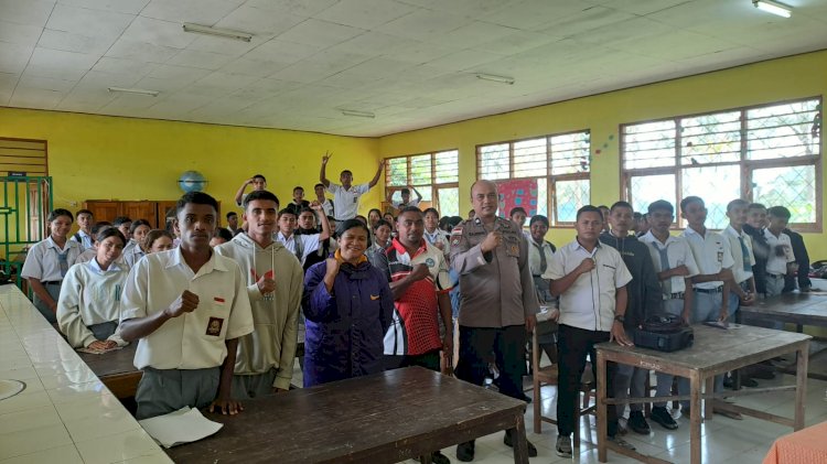 Tanamkan Disiplin dan Kesadaran Hukum, Generasi Muda Bikomi Utara Siap Jadi Pelopor Kamtibmas
