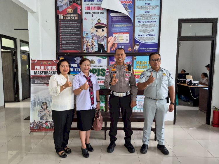 Sinergitas Tanpa Batas,  Sat Lantas Polres TTU, Samsat, dan Jasa Raharja Perkuat Kerja Sama Strategis Demi Kemajuan Daerah