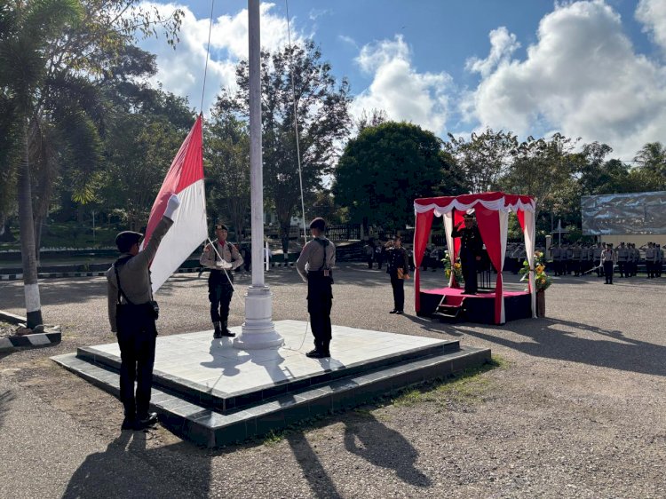 Polres TTU Gelar Upacara Hari Lahir Pancasila 2026, Teguhkan Semangat Persatuan dan Nasionalisme