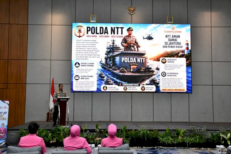 atu Kapal Menuju Generasi Emas, Polda NTT Gelar Seminar The Art of Smart Parenting Sambut HUT Bhayangkara ke-80 dan HKGB ke-74