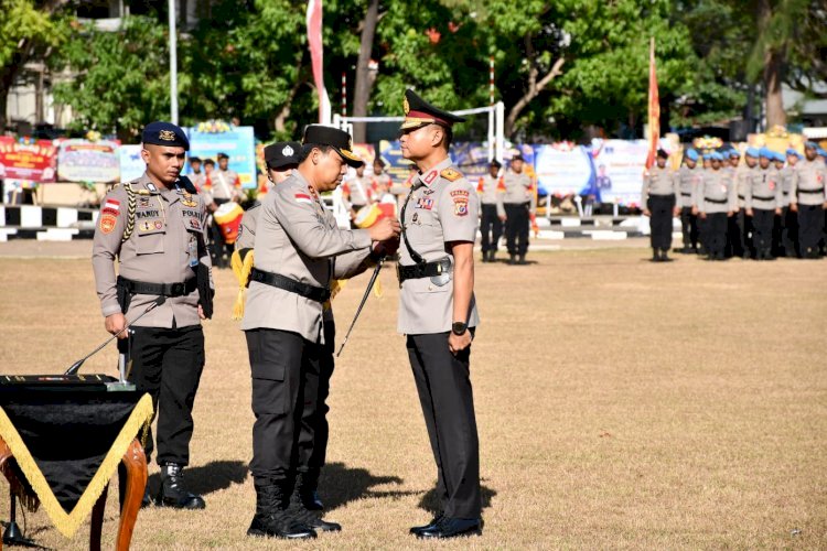Kapolda NTT Pimpin Pelantikan Wakapolda Baru, Perkuat Soliditas dan Pelayanan Polri untuk Masyarakat