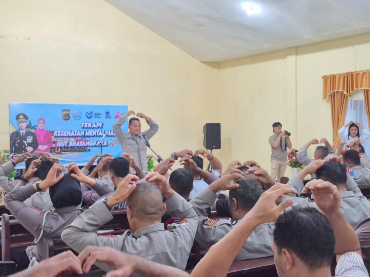 Menyambut Hari Bhayangkara ke-80, Polres TTU Prioritaskan Kesehatan Mental Personel Melalui Terapi USEFT