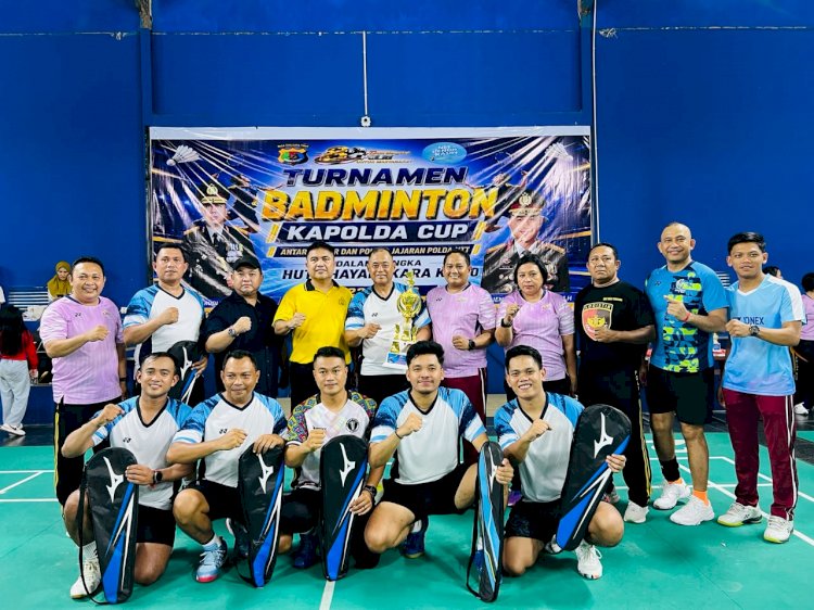 Ukir Sejarah Baru, Kontingen Badminton Polres TTU Sabet Juara 1 Turnamen Kapolda Cup 2026, Menjadi Kado Terindah Untuk Hut Bhayangkara ke-80