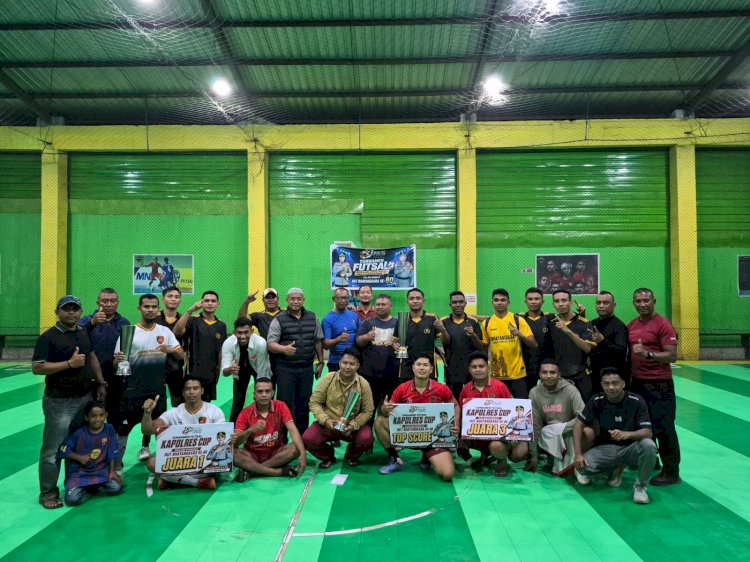 Semarak Hari Bhayangkara ke-80, Polres TTU Sukses Gelar Penutupan Turnamen Futsal
