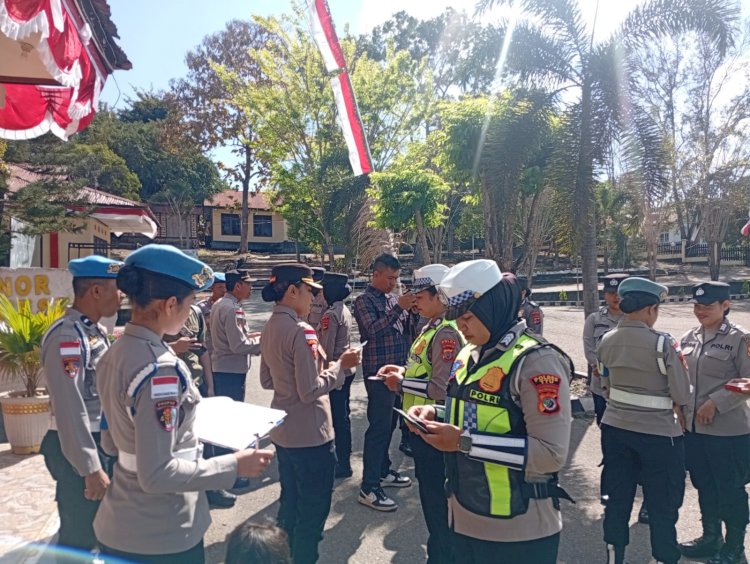 Gaktiblin Hari Jadi Polwan ke-78, Kapolres TTU Dorong Polwan Tunjukkan Extraordinary Impact