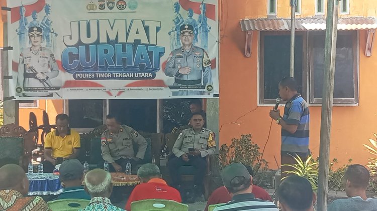 Jumat Curhat Polres TTU, Warga Maubeli Sampaikan Keluhan, Polisi Siap Tindak Lanjuti Aspirasi Masyarakat