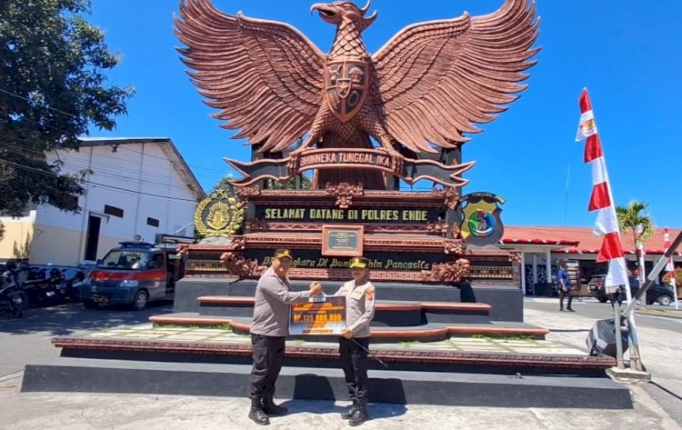 Polres TTU Salurkan Bantuan untuk Korban Gempa Flores di Ende, Kepedulian dan Solidaritas Mengalir dari TTU