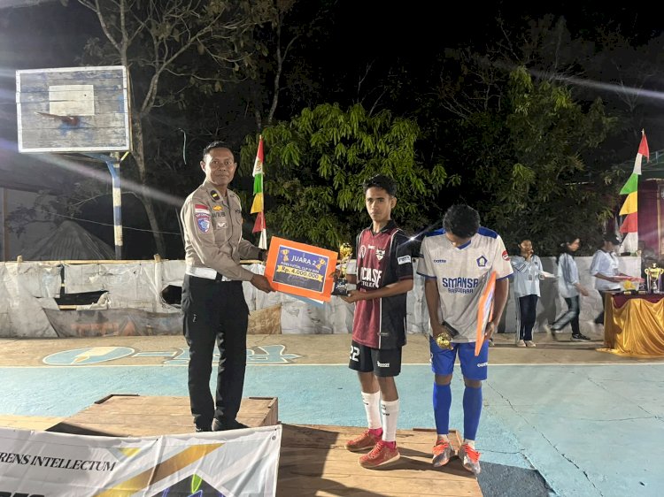 Polres TTU Amankan Final Fides Cup IV, Dukung Sportivitas dan Pengembangan Bakat Generasi Muda