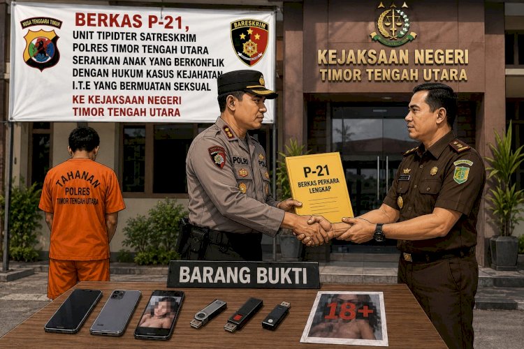 Polres TTU Laksanakan Tahap II Perkara ABH ke Kejaksaan Negeri TTU