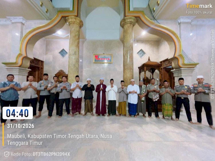 Melalui Subuh Keliling, Polres TTU Bangun Kedekatan dengan Umat dan Perkuat Pesan Kamtibmas.