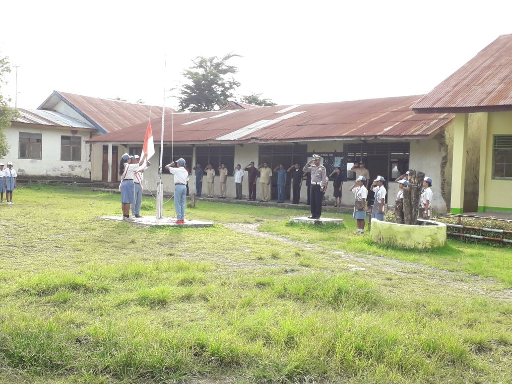 POLRES TTU GO TO SCHOOL, SAMPAIKAN PESAN KAMTIBMAS