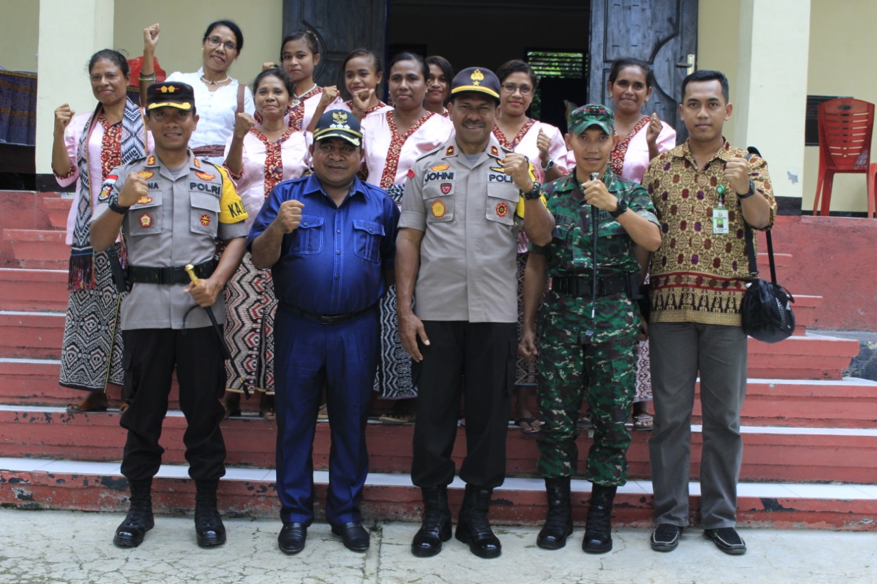 Laksanakan Kunjungan Kerja, Wakapolda NTT : Anggota Polri Harus Bersikap Netral