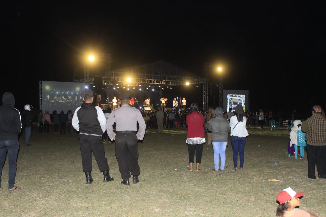 Berikan Rasa Aman dan Nyaman Polres TTU Laksanakan Pengamanan True Love Festival