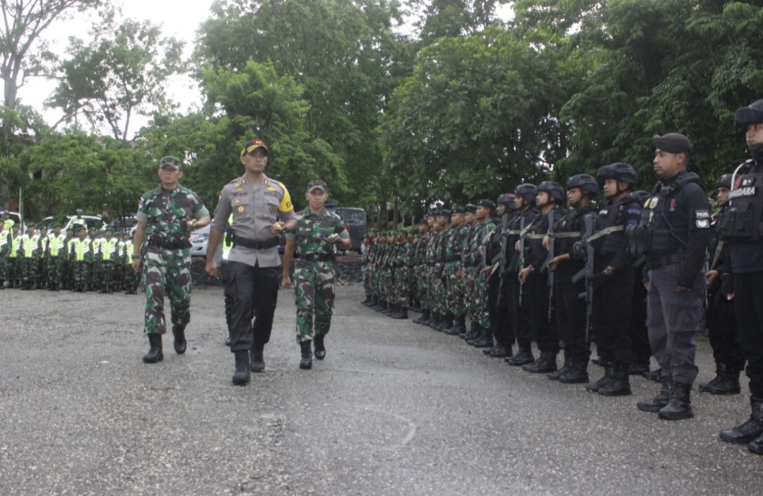 TNI-Polri Serta Instansi Terkait Siap Amankan Malam Pergantian Tahun