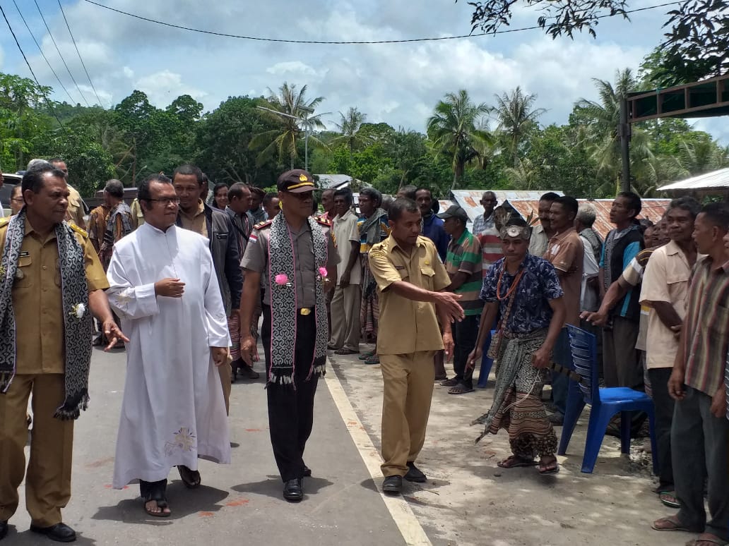 Hadiri Pelantikan Anggota BPD, Kapolsek Miotim Berikan Imbauan