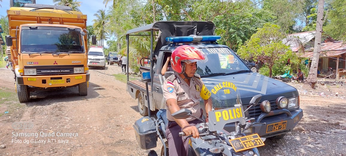 Polsek Noemuti Beri Imbauan Cegah Penyebaran Virus Corona